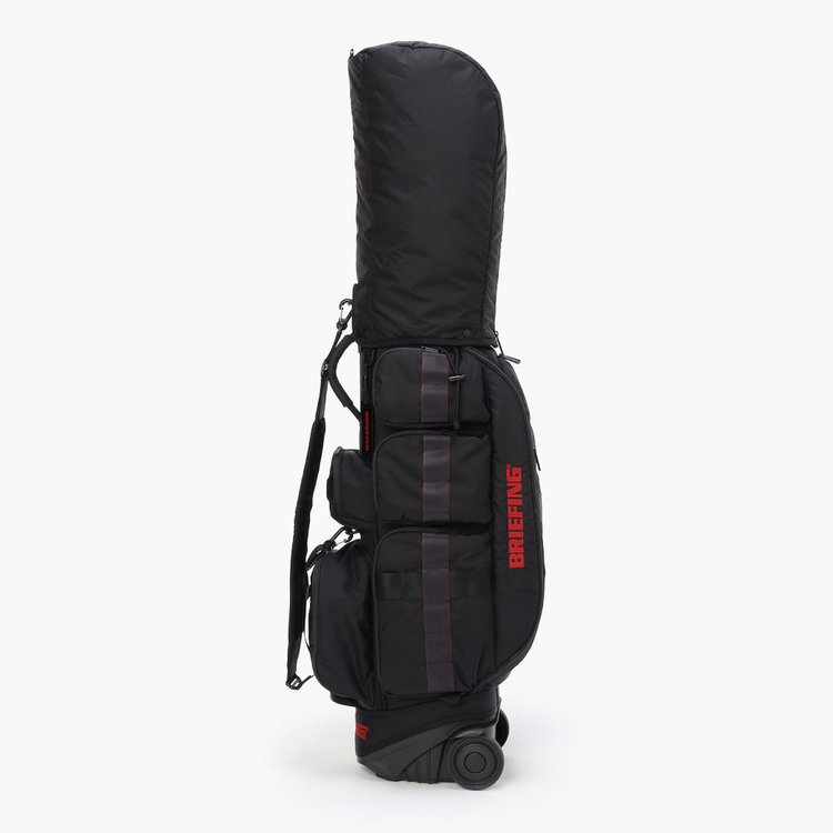 BRIEFING ブラック キャディバッグCR-3 ヘッド、アイアンカバー