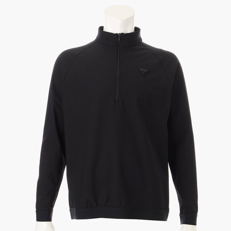 LA MEN'S LOGO RIB LS HALFZIP（リラックスフィット）（LA メンズロゴ