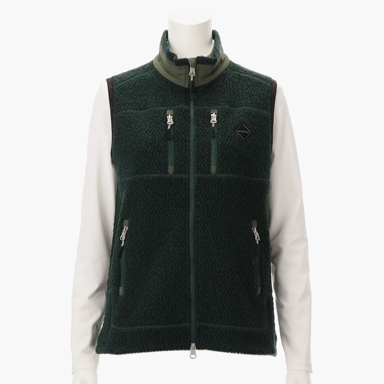 WOMEN'S WOOL BOA VEST（ウィメンズ ウールボアベスト（フリース・ボア