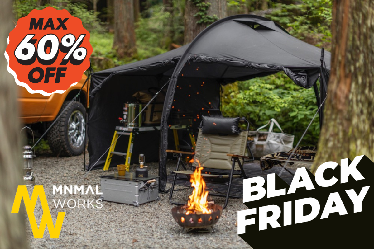 ブラックフライデー MINIMAL WORKS | アウトドア・キャンプ用品の通販