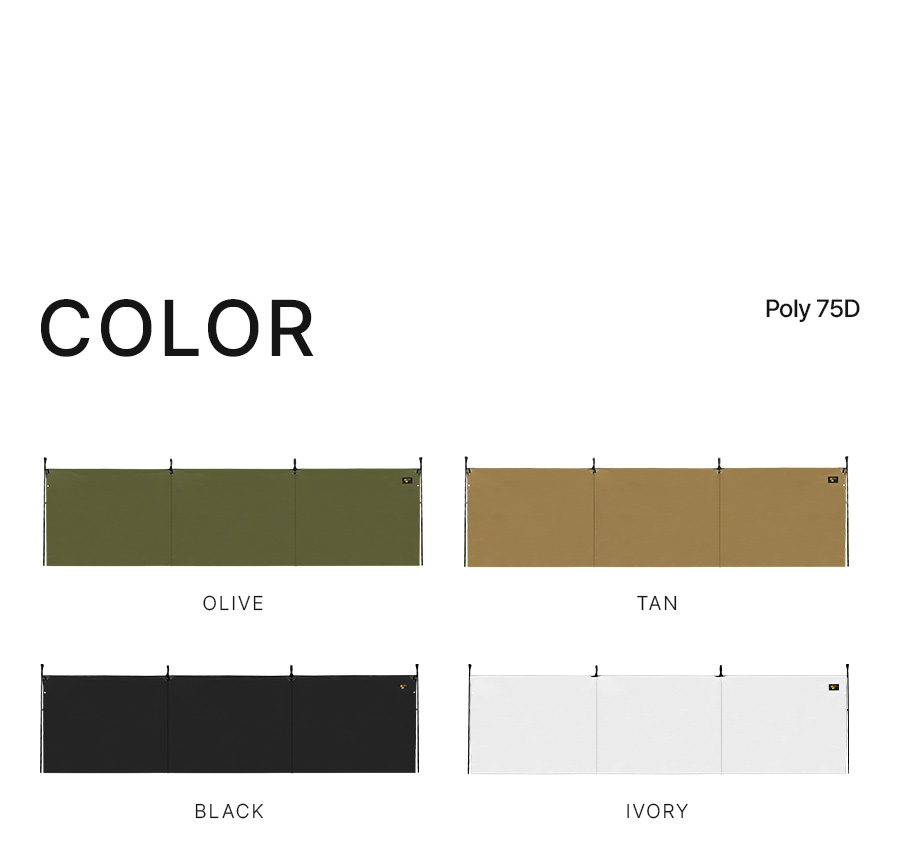 MINIMAL WORKS (ミニマルワークス)ULTARI / 横幕 陣幕 | アウトドア