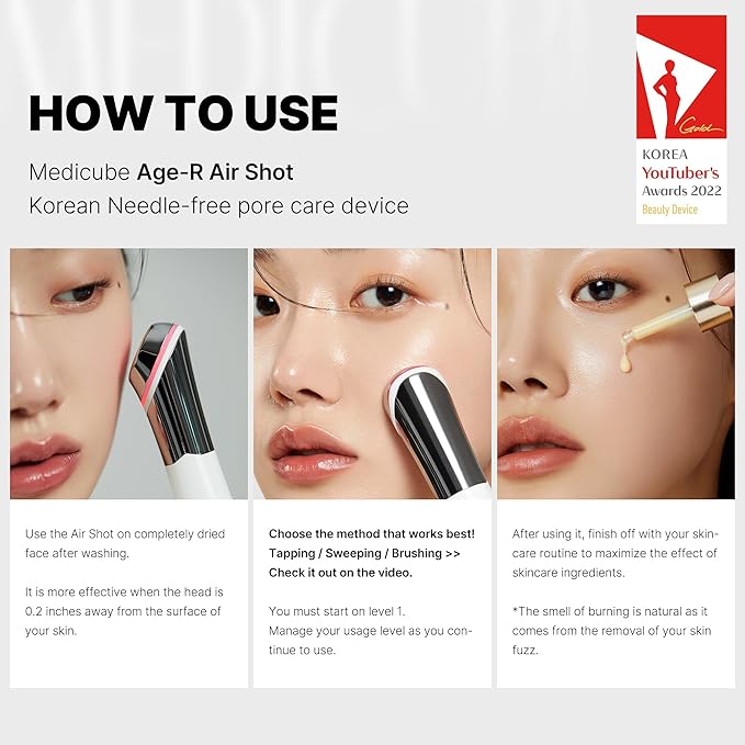 Medicube Age-R ATS Air Shot - Microneedling Skin Care Device for