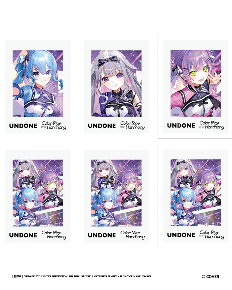 UNDONE x hololive 6th fes. Color Rise Harmony - スライドフィルム