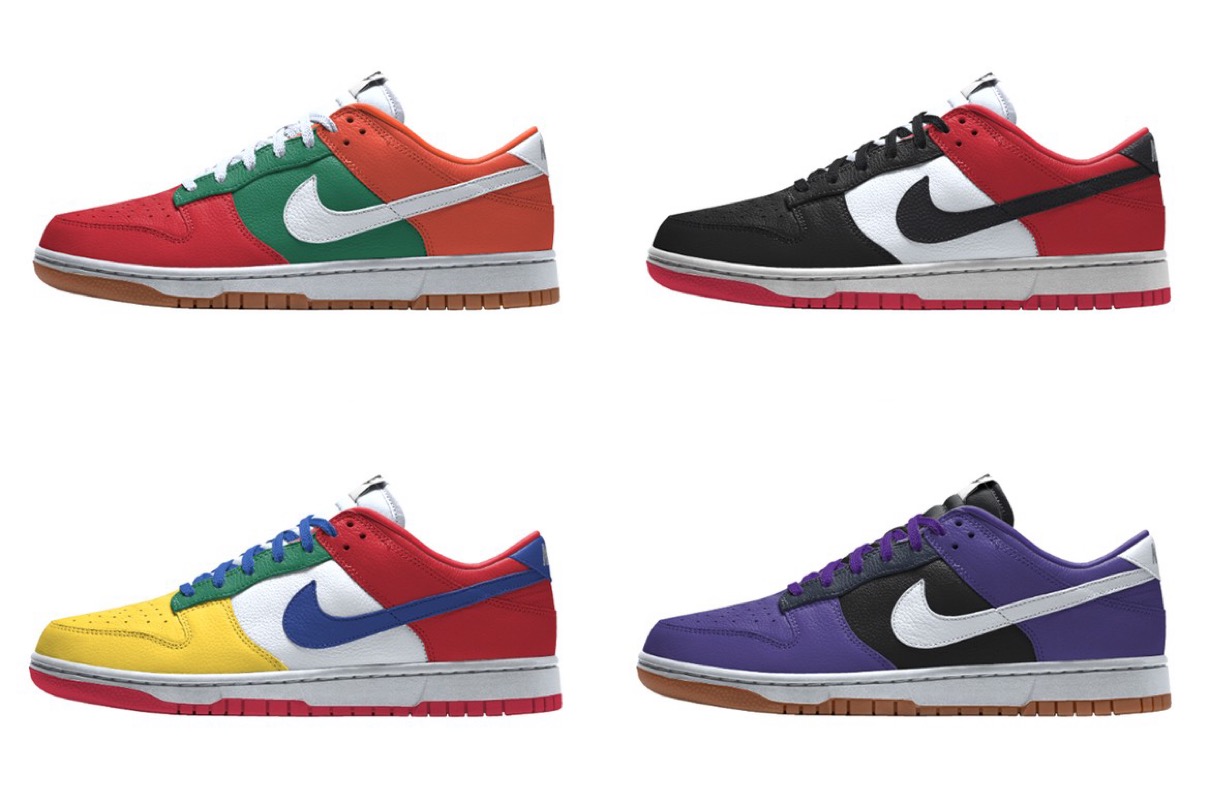 Nike】カスタマイズ可能なDunk Low By Youが国内公式オンラインにて