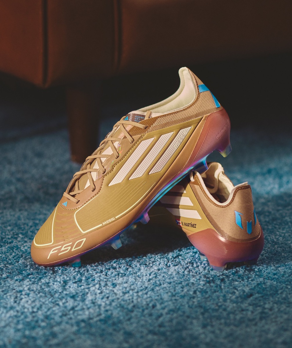 Bad Bunny x Lionel Messi x adidas Gazelle Indoor “Cardboard”が10月