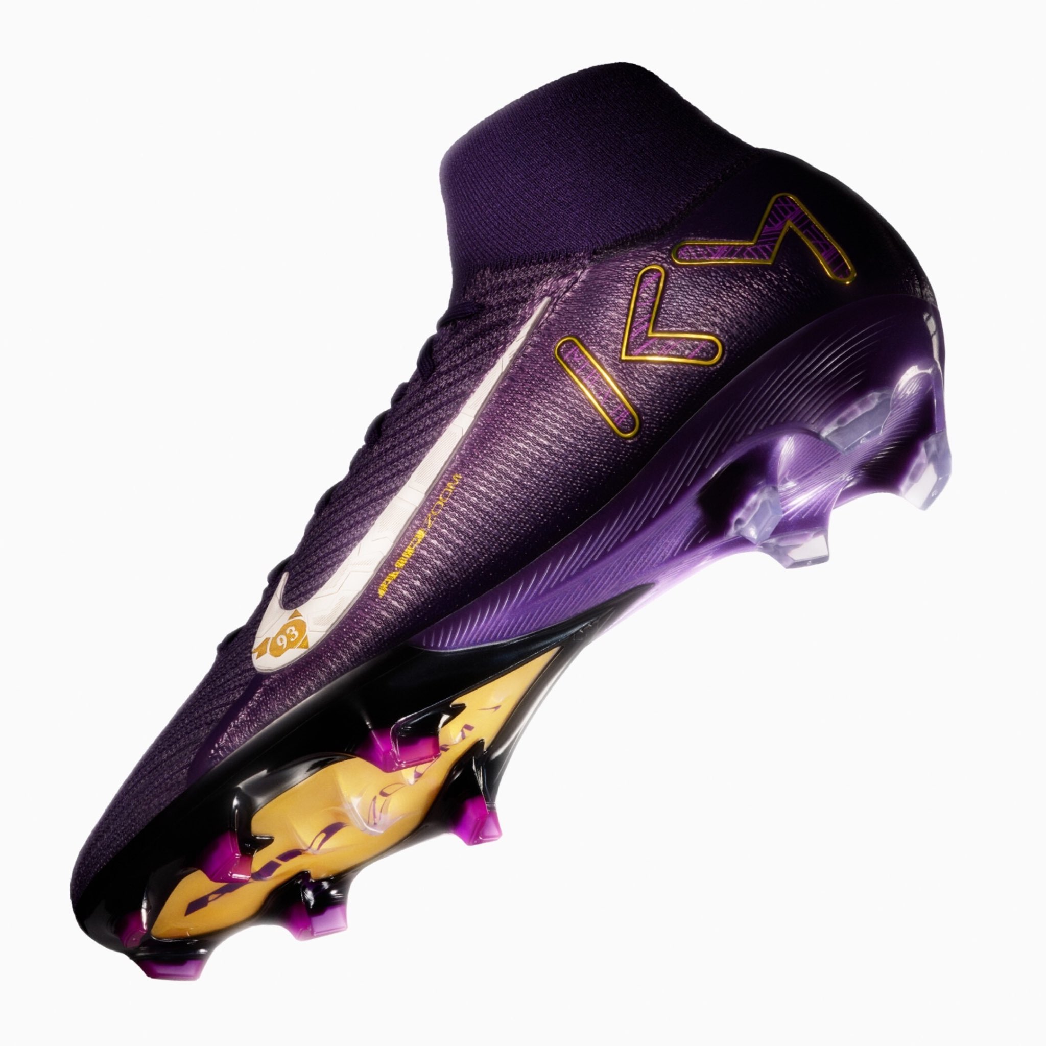 Kylian Mbappé x Nike Mercurial Vapor 16 Elite FG “Grand Purple”が