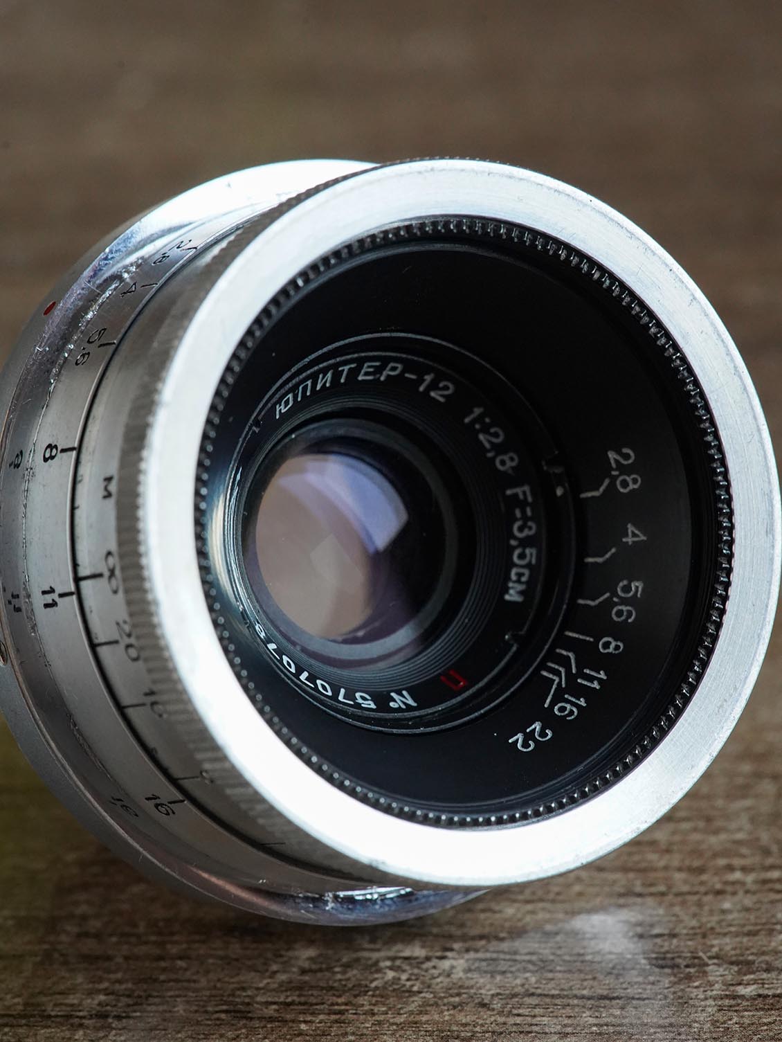 KMZ Jupiter-12 35mm f/2.8 M39 LTM/LSM №5707078
