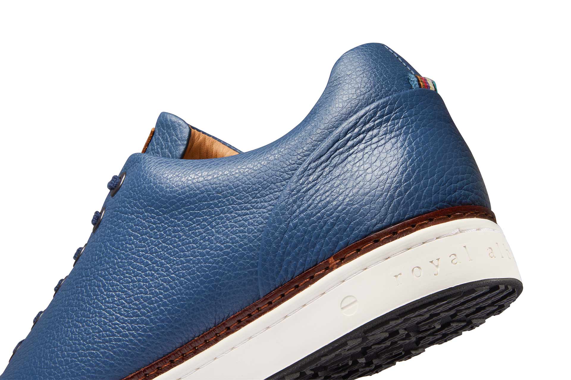 Pontiac V2 Admiral Blue | Men's Spikeless Golf Shoe | Royal Albartross