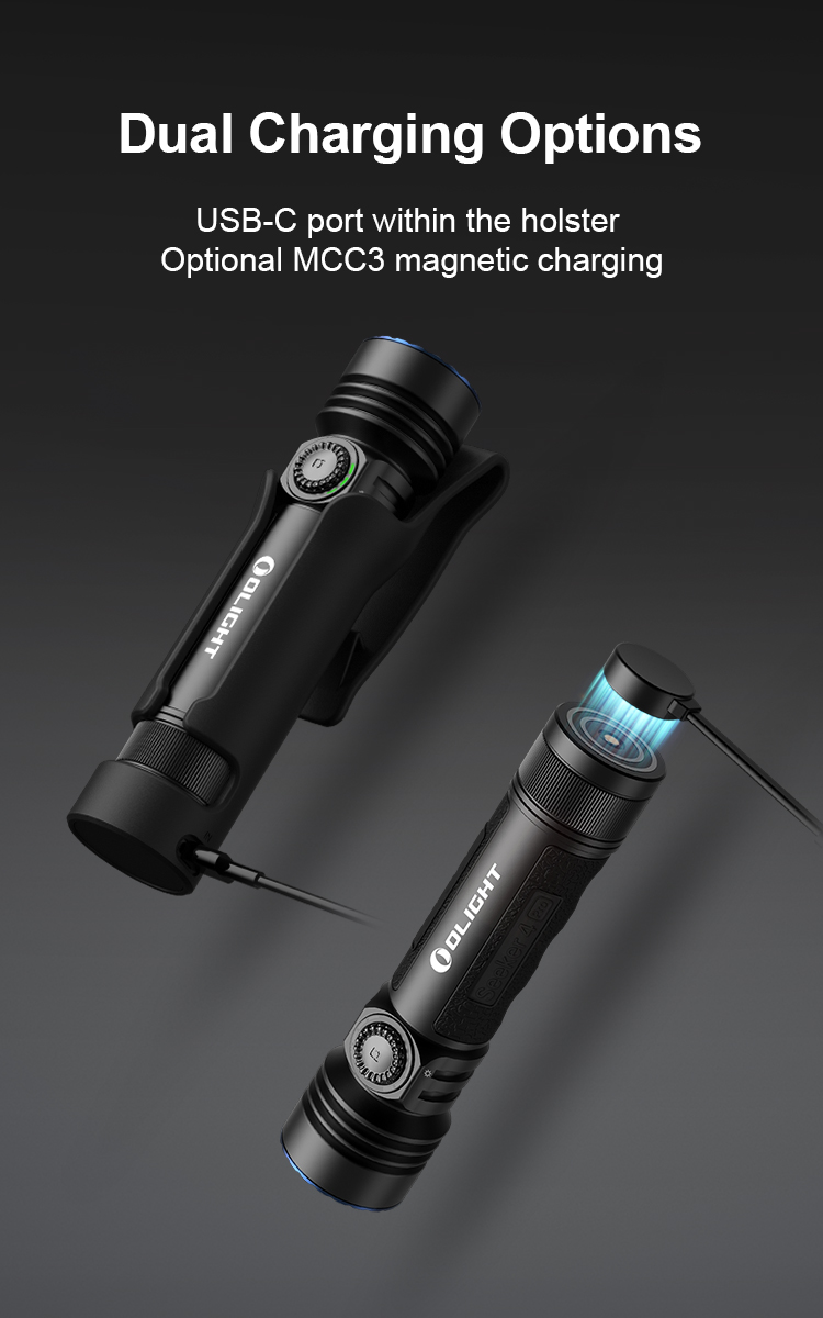 Seeker 4 Pro: Ultimate High Power Flashlight for Adventure - Olight