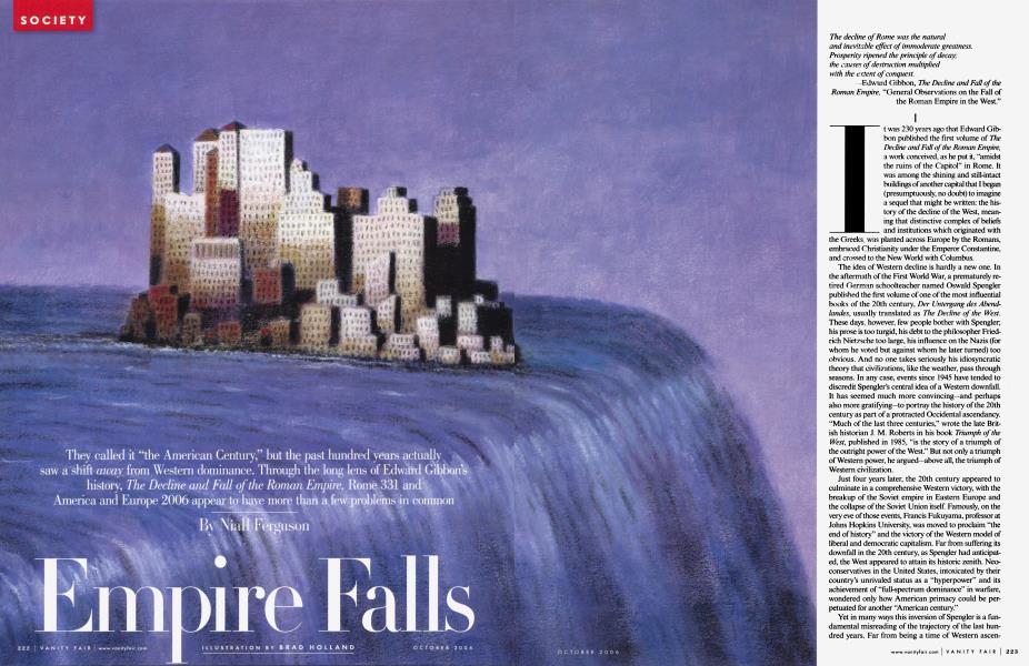 Empire Falls | Vanity Fair | October 2006