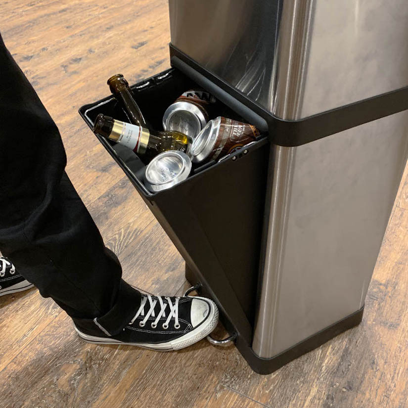 ダルトン DULTON ゴミ箱 分別 ダストボックス 18L＆20L 2段 ペダル式