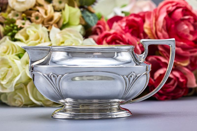 アンティークシルバー、アンティーク銀器 純銀製(925) 1912年 Walker