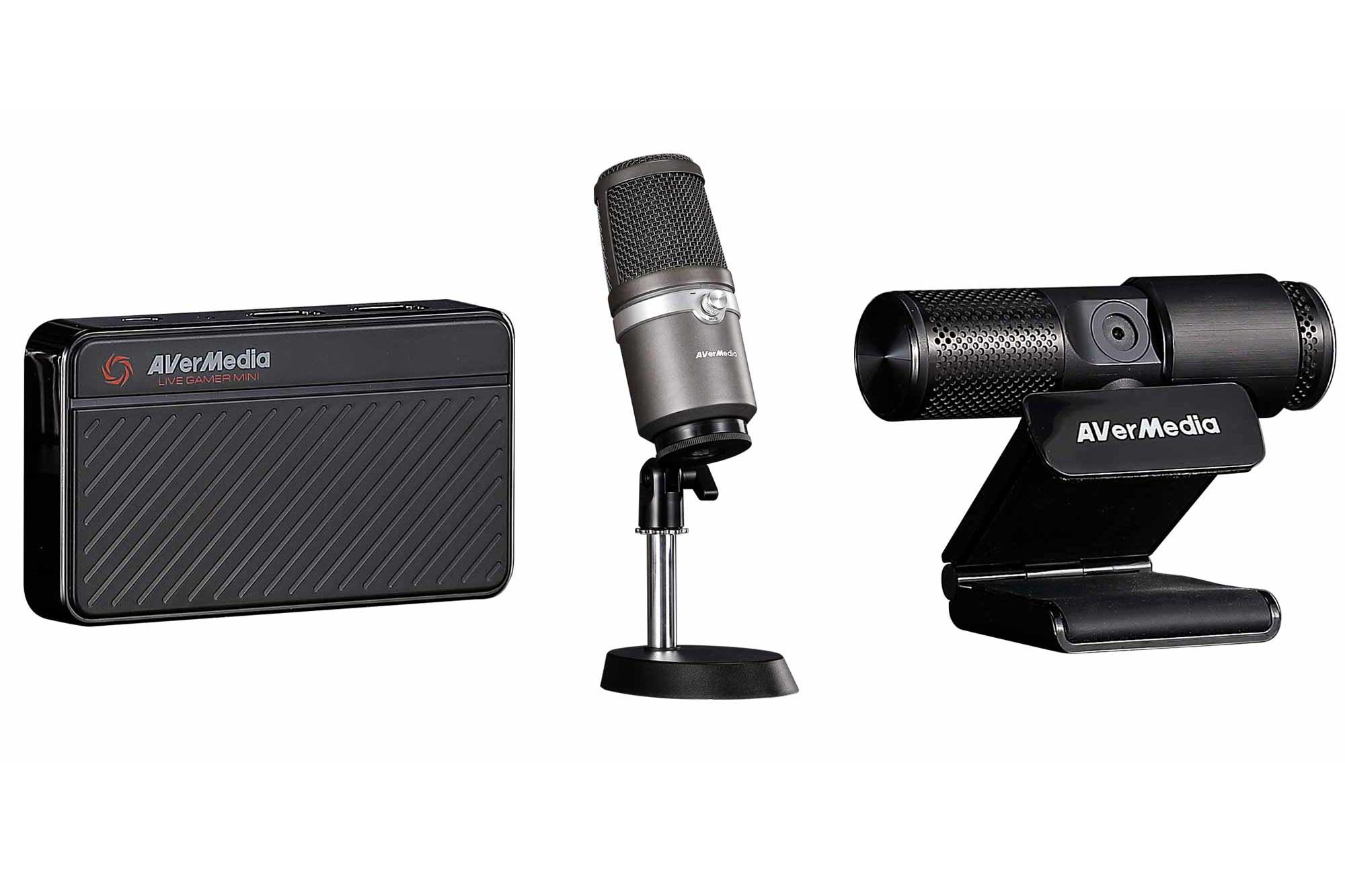 アバーメディア・テクノロジーズ、USBゲームキャプチャー、USBマイク