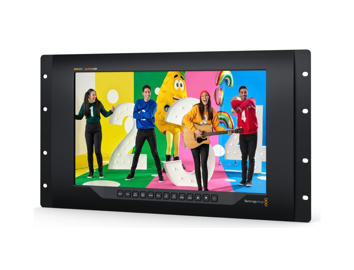 ブラックマジックデザイン、ラックマウント型モニター「SmartView 4K