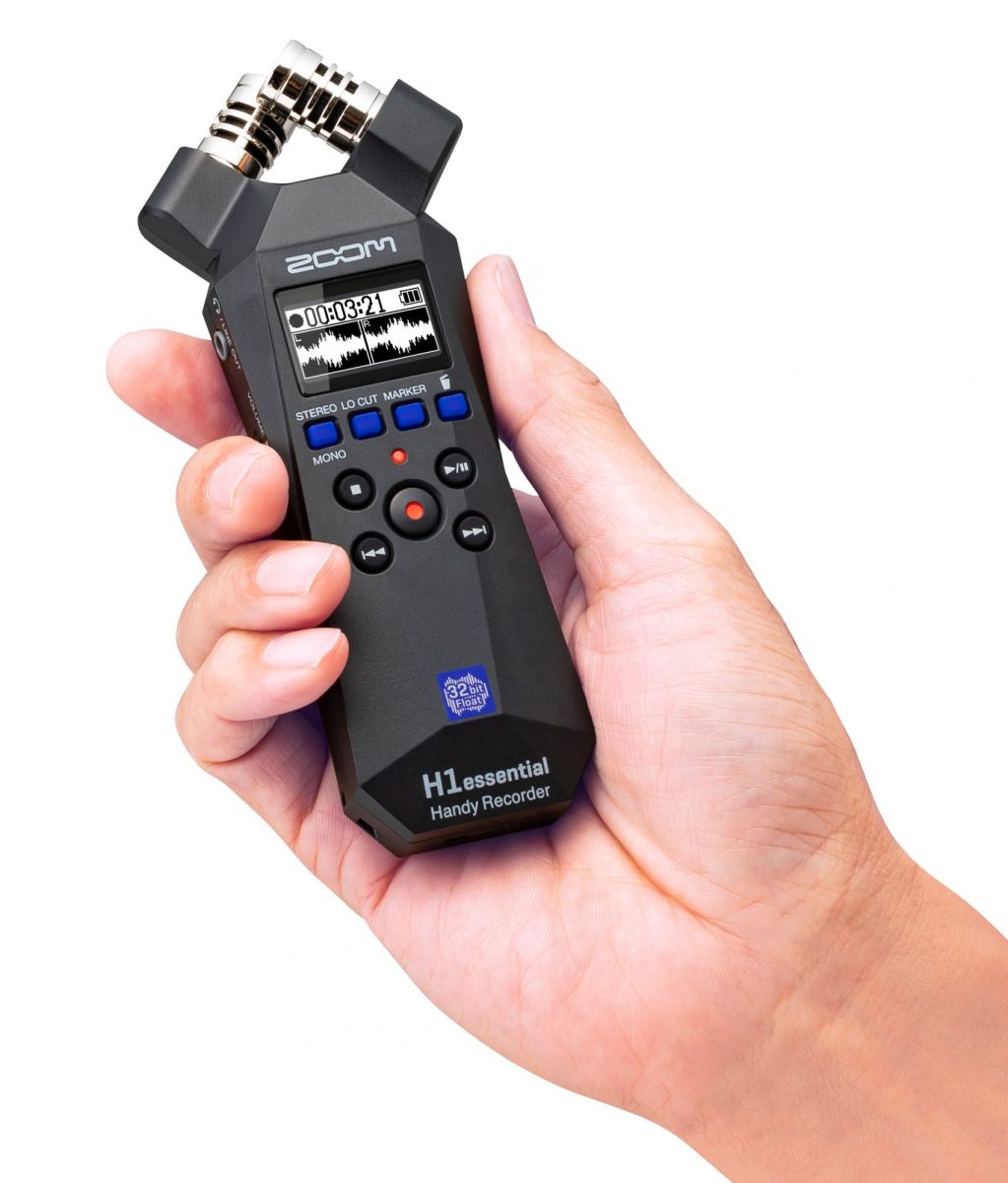 ZOOM、32bitフロート録音に対応のハンディレコーダーessentialシリー