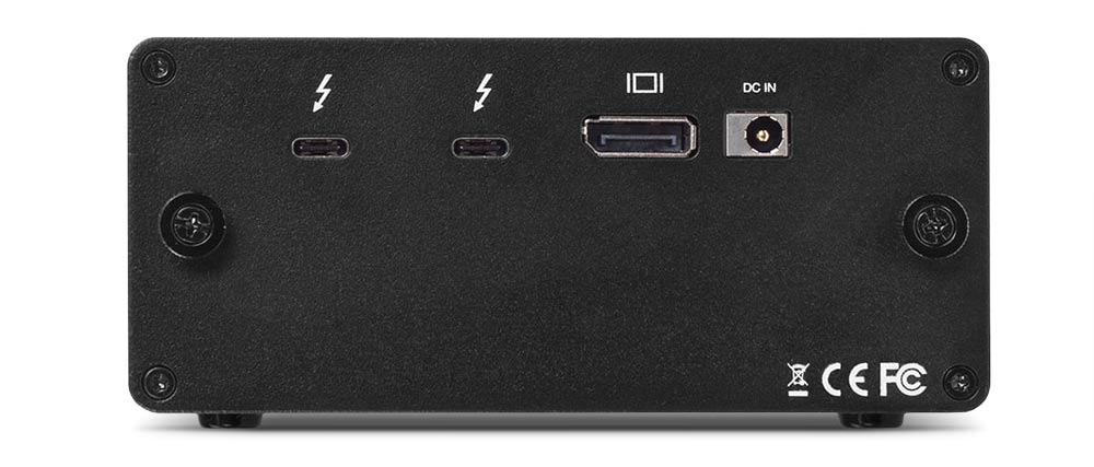 アミュレット、Thunderbolt 3対応 M.2 PCI Express SSD用 4スロット外