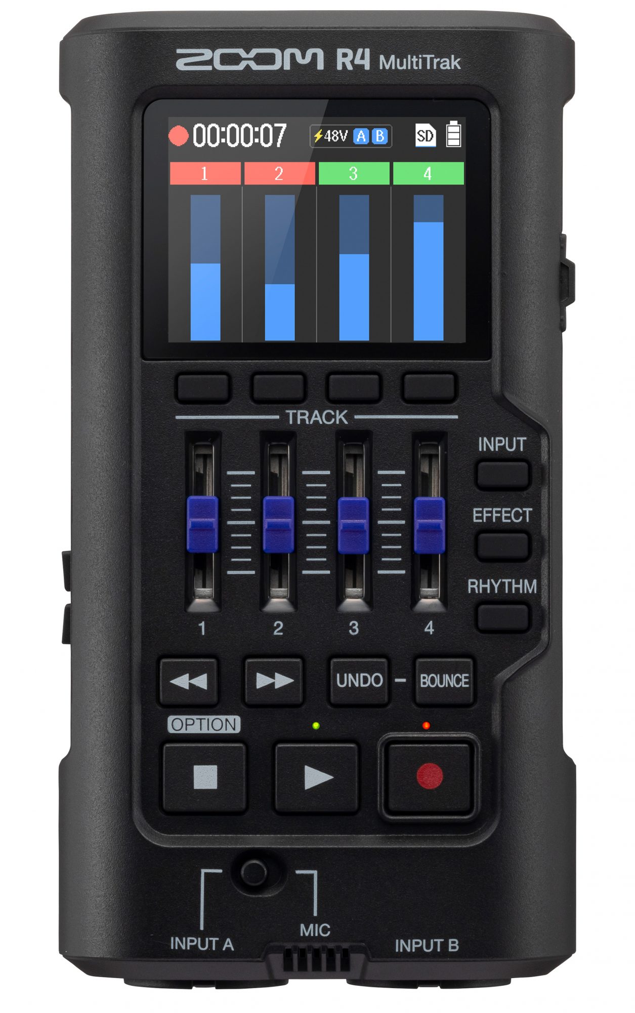 ZOOM、32bitフロート録音に対応のポータブル・マルチトラック