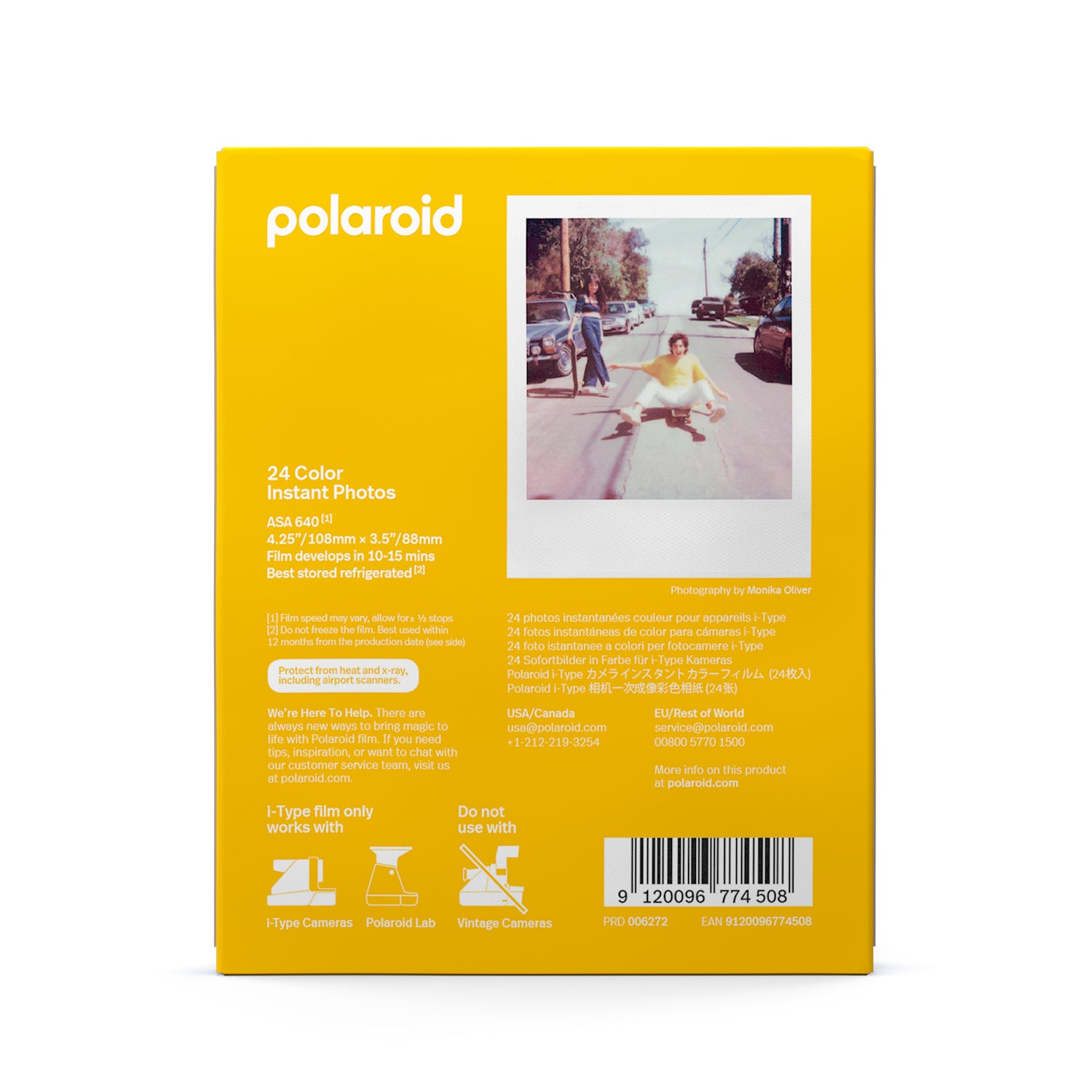 Color i-Type Film Triple Pack | ポラロイドフィルム – VISTAL VISION