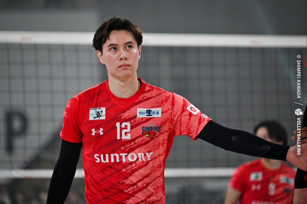 サントリーの髙橋藍が2025年大阪・関西万博スペシャルサポーターに就任