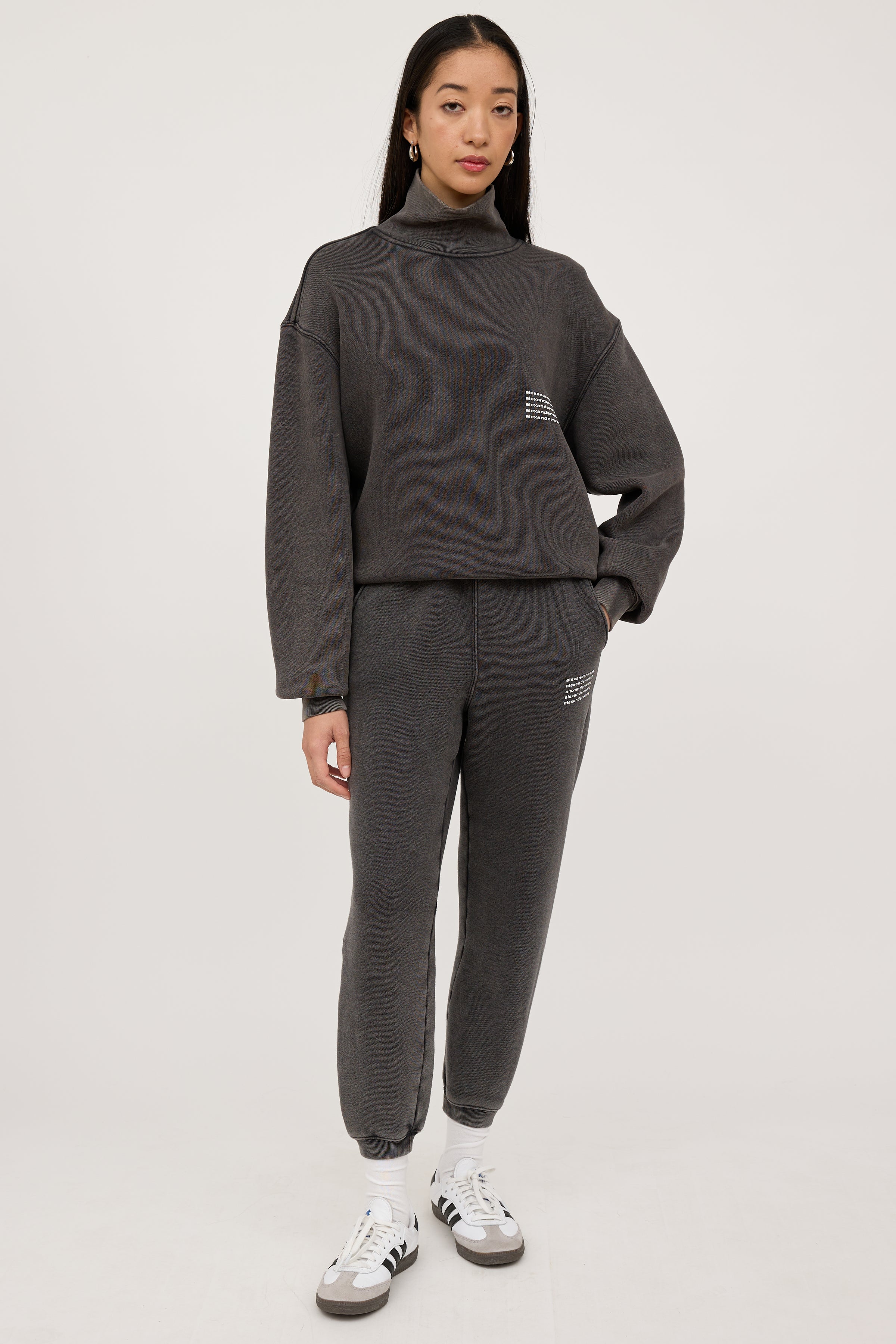 Alexander Wang // Grey Logo Lounge Set – VSP Consignment