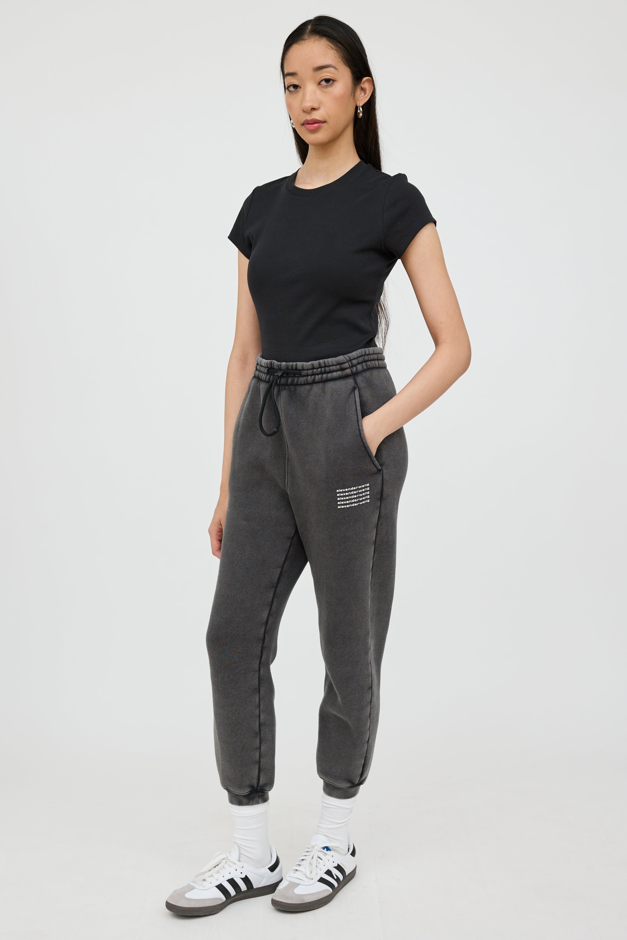 Alexander Wang // Grey Logo Lounge Set – VSP Consignment