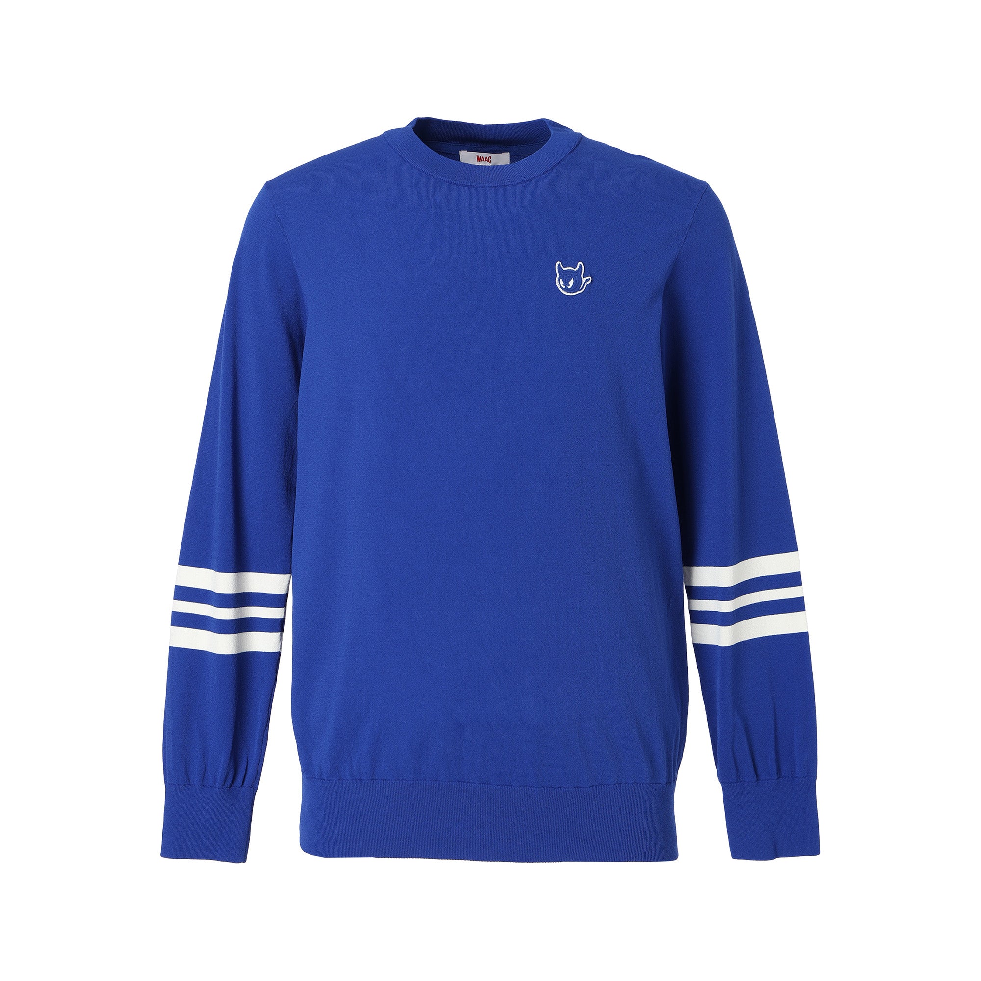 WAAC ワック　ニットベスト　メンズ　2 L程度　スカイブルー系　韓国 WAAC ワック ニットベスト メンズ 2 L程度 スカイブルー系 韓国 ゴルフ