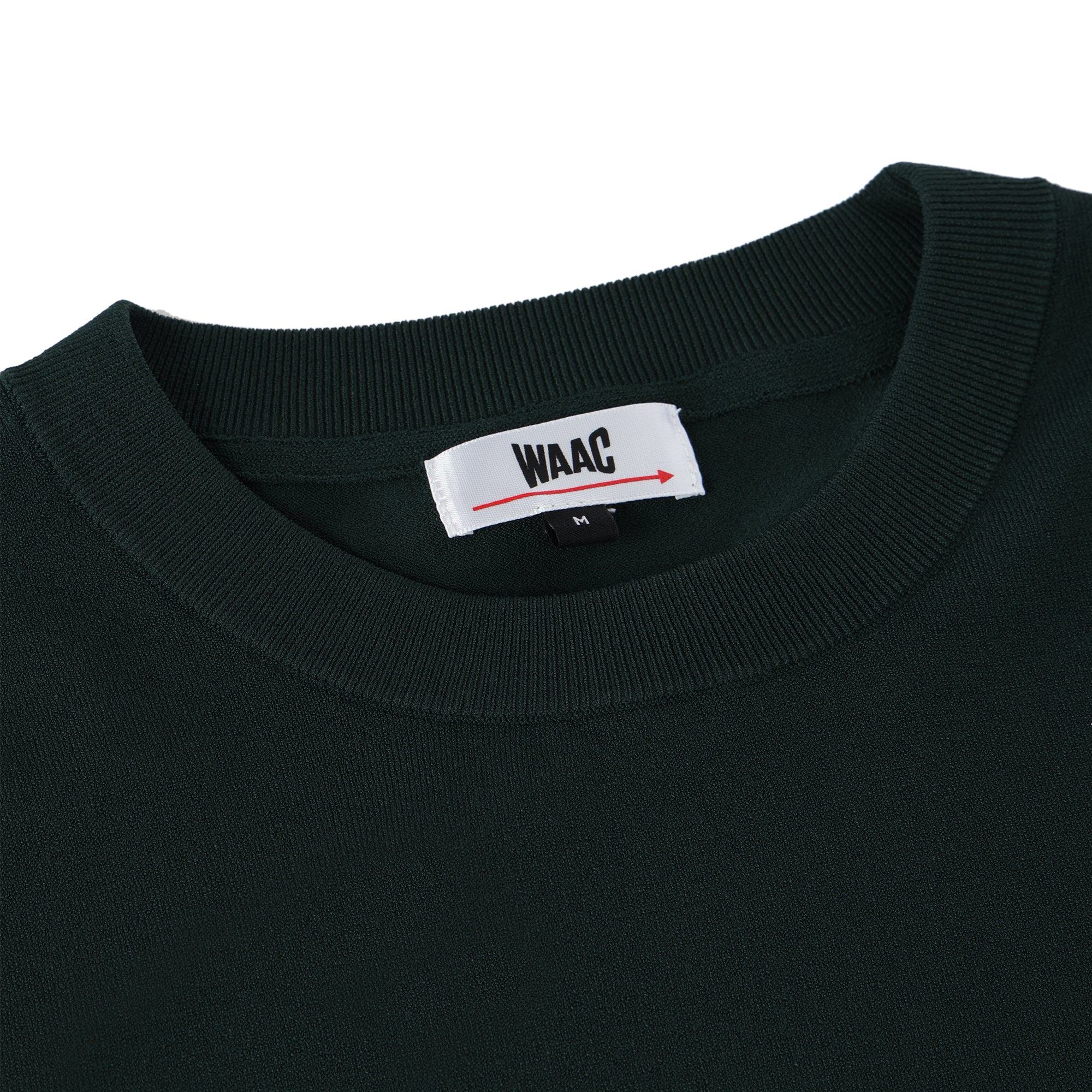 MEN シーズナルニットプルオーバー ダークグリーン