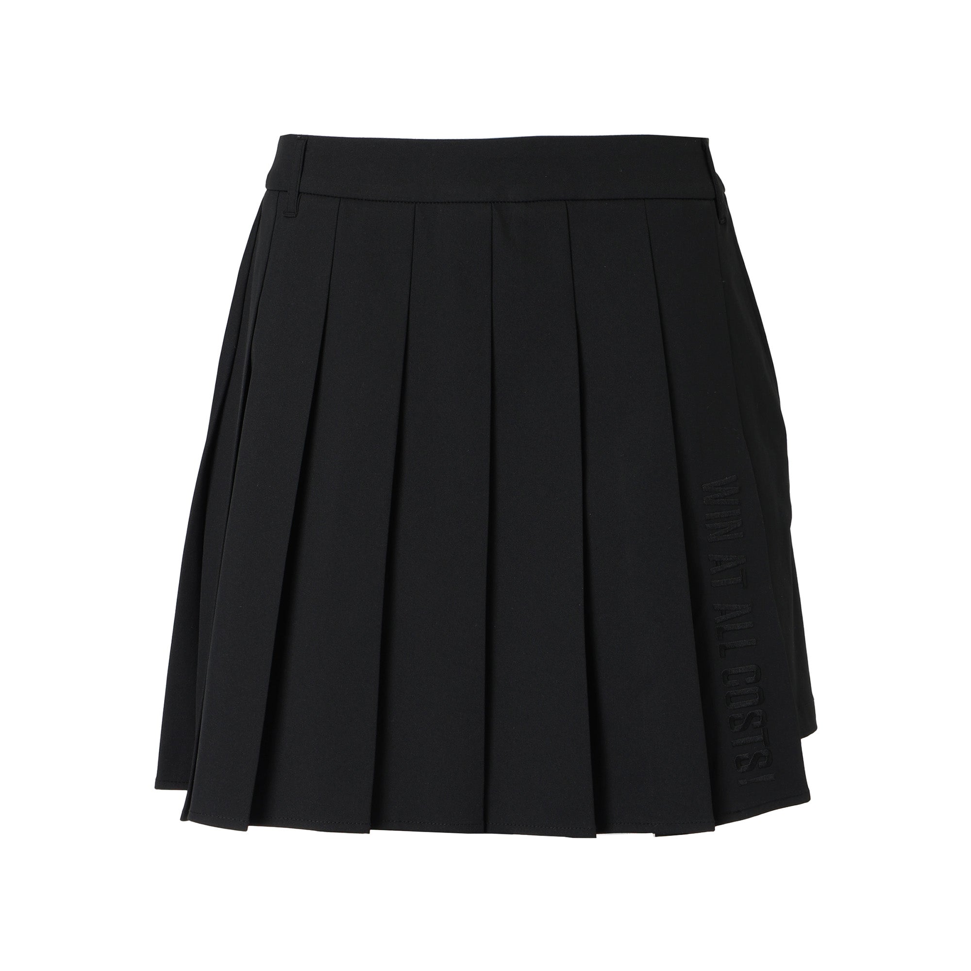 WOMEN プリーツスカートパンツ ブラック