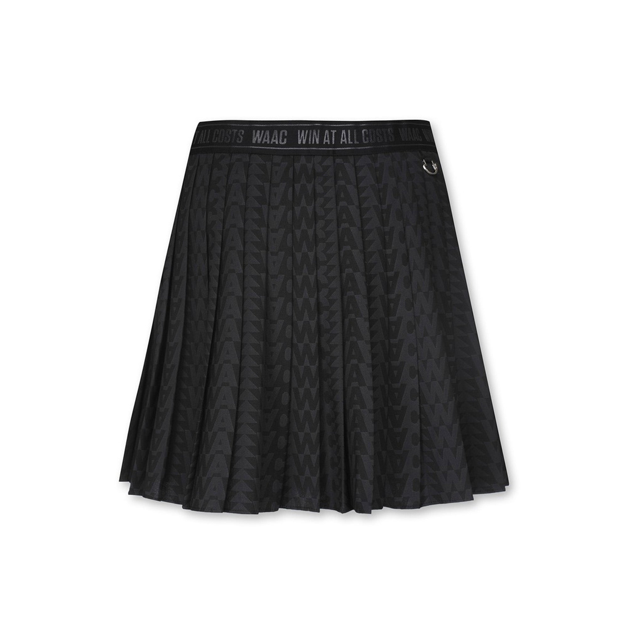 WOMEN プリーツキュロットスカート ブラック