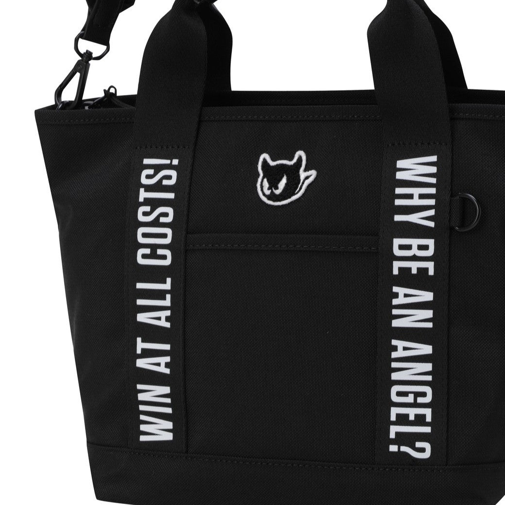 UNISEX 2WAYロゴカートバッグ ブラック