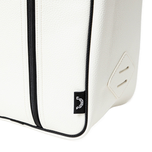 JONES】UNISEX シューズバッグ ホワイト