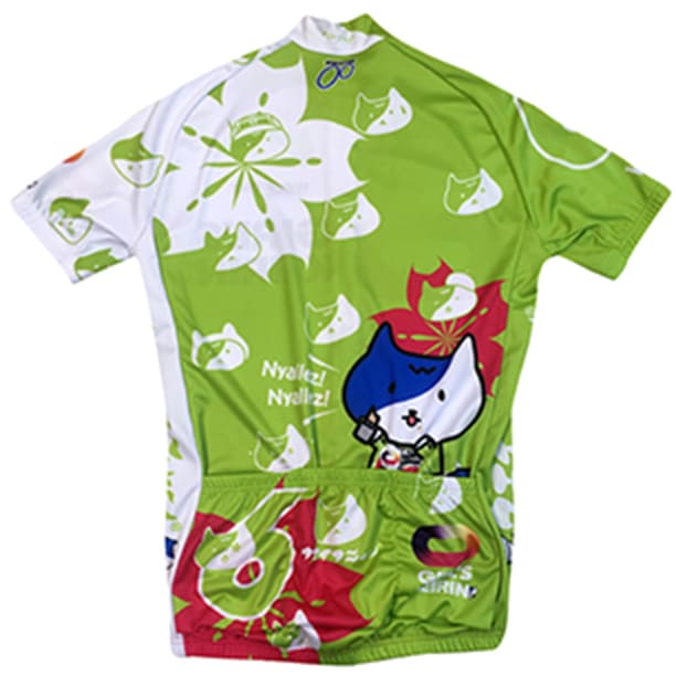 ニャールズケイリンサイクルジャージ | WAVE ONE(ウエイブワン)