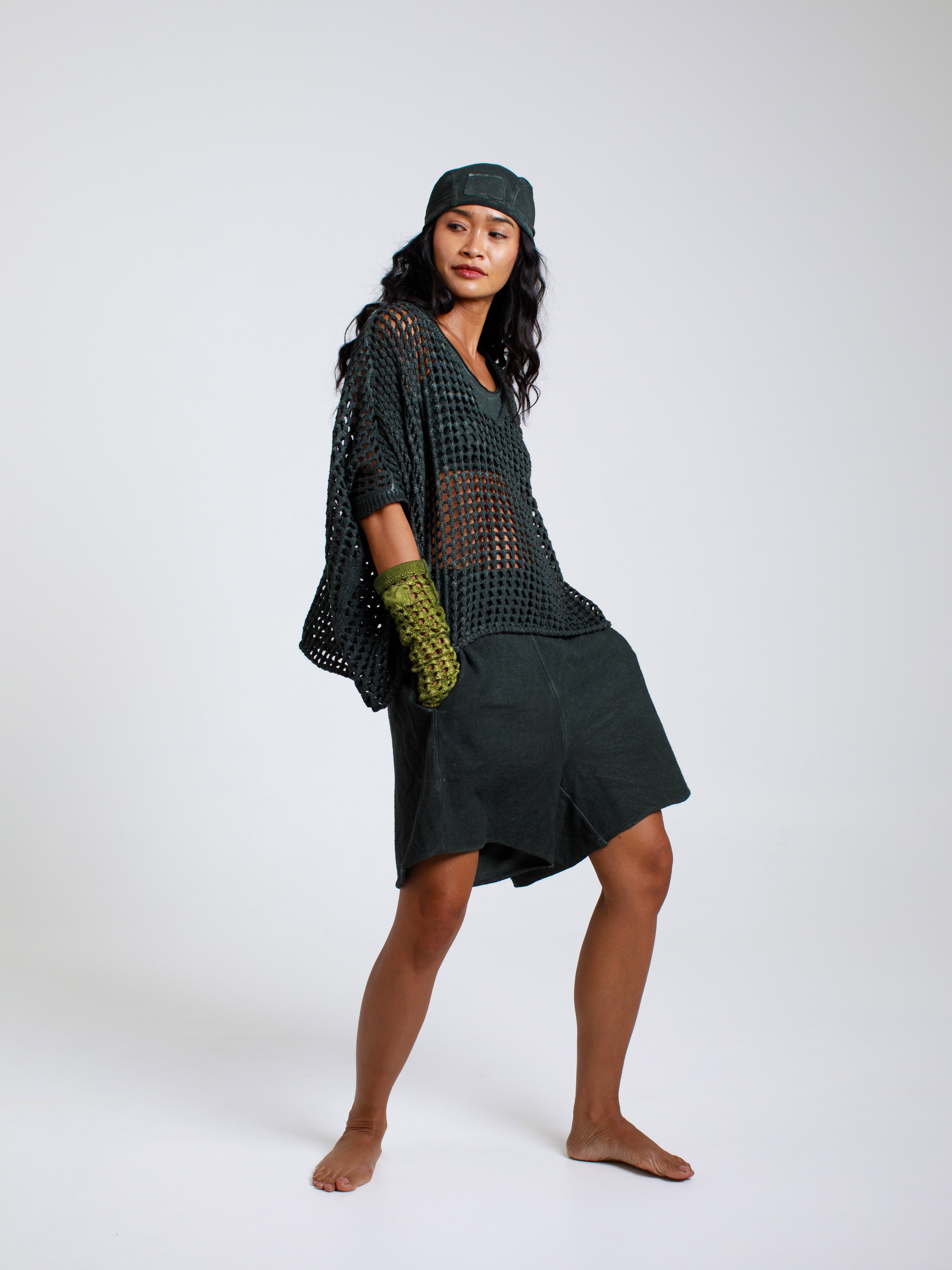 V-Knit Cotton Sweater – Salsation Limited