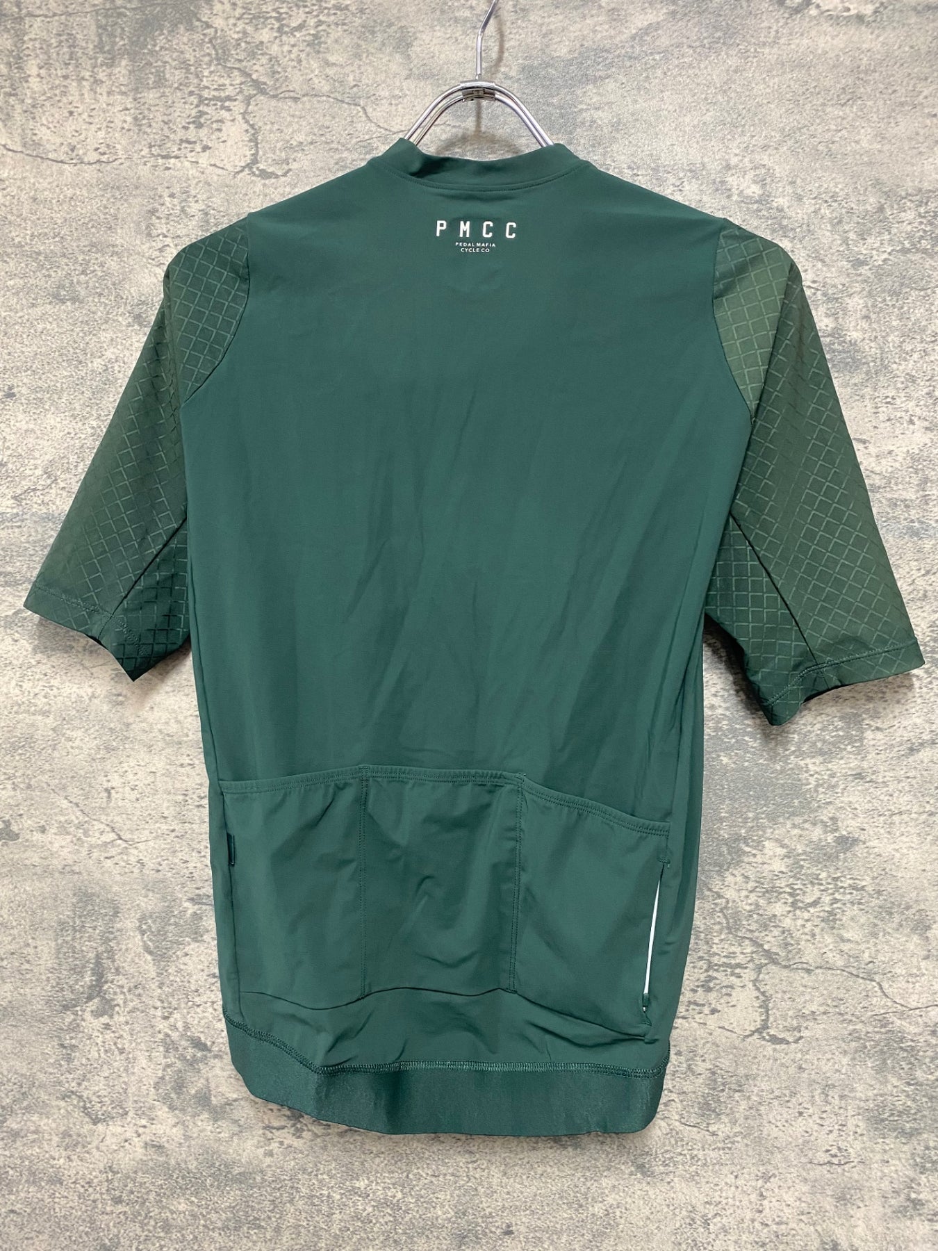 JH975 ペダルマフィア Pedal Mafia PMCC 半袖 サイクルジャージ 緑 L