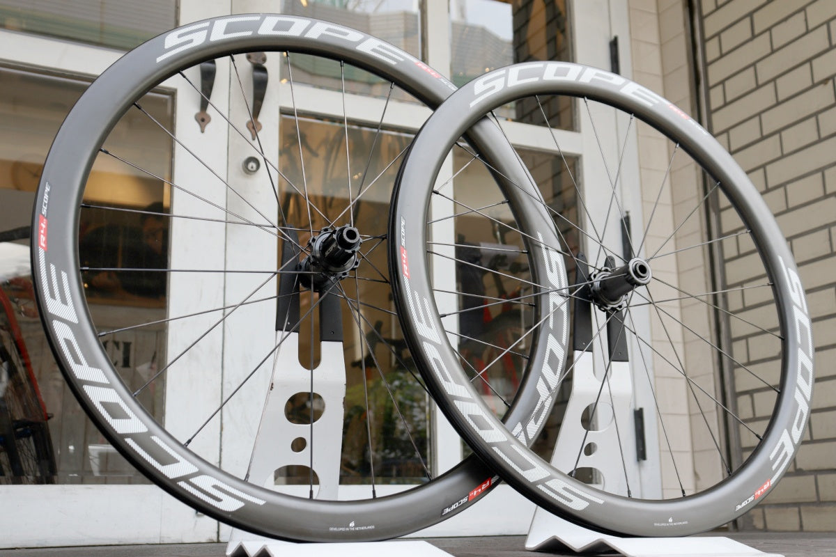 スコープ SCOPE R4D カーボン チューブレス ディスク ホイールセット