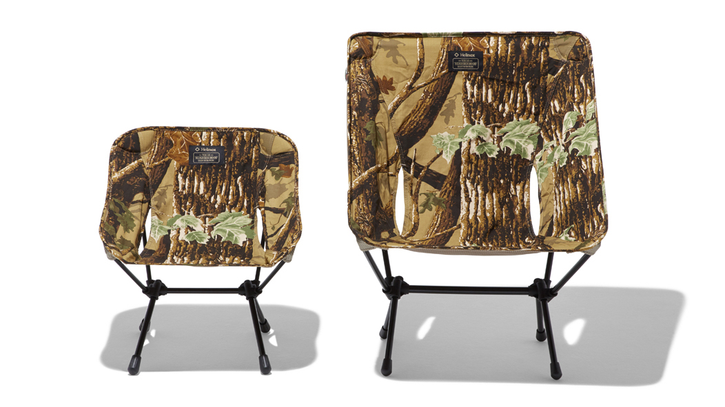 オリジナルカモ柄で統一された、ヘリノックス×ネイバーフッド最新作