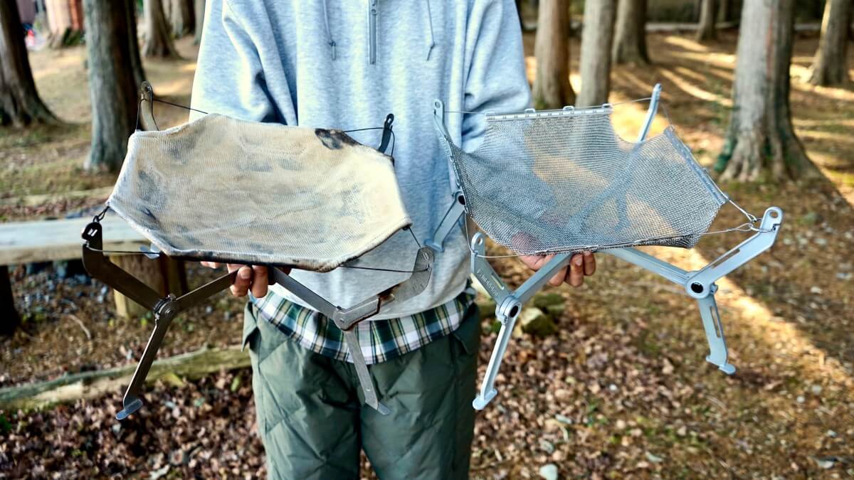 モノラル待望の新作焚き火台ワイヤフレームソリッド！ その実力は