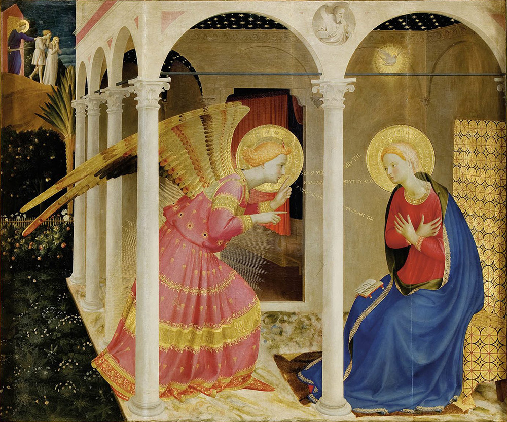 アート＆バイブル 69：フラ・アンジェリコの三つの「受胎告知」（3