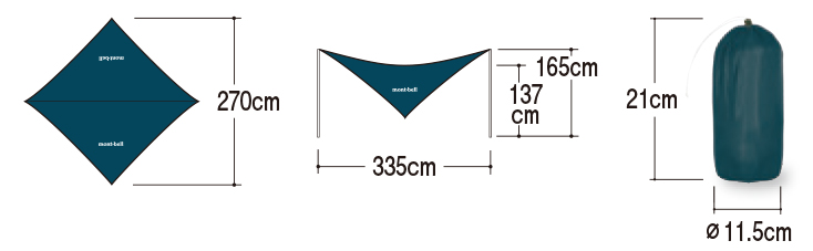 モンベル ｜ オンラインストア ｜ ミニタープ
