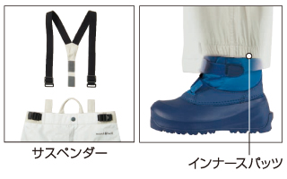 アルパインパンツ Kid's 110-120｜モンベル