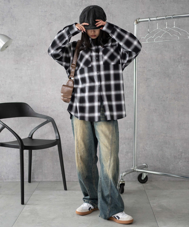 チェックBIGシャツ｜WEGO（ウィゴー） – WEGO ONLINE STORE