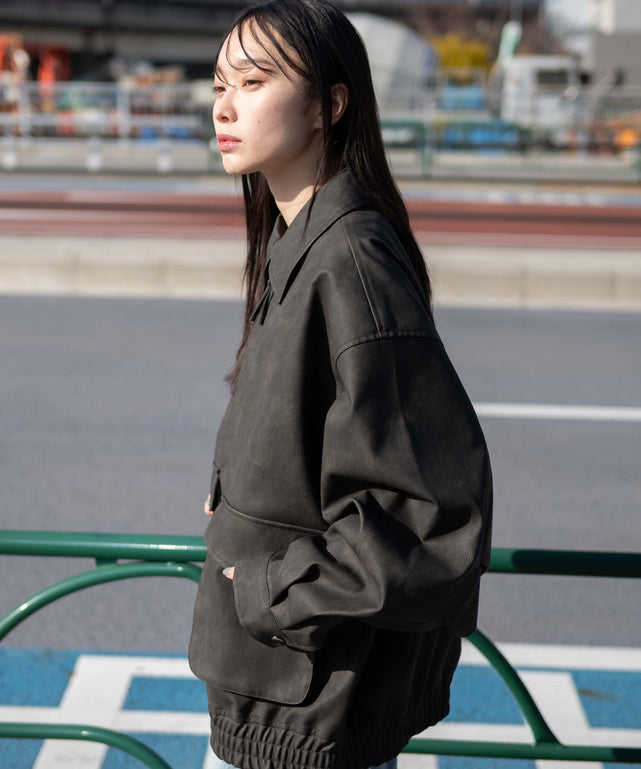 合皮ダブルZIPフライトジャケット｜WEGO（ウィゴー） – WEGO ONLINE STORE