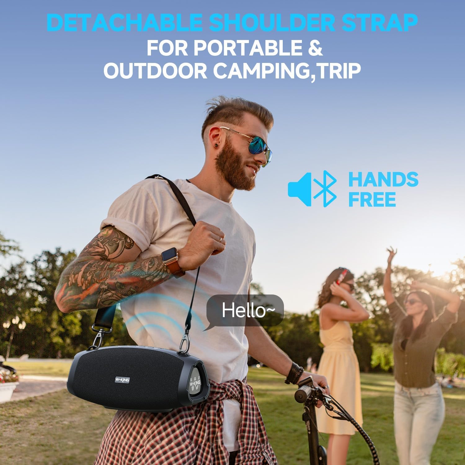 X10 - Sounnd EQ Adjustment | 120W Output | Portable Outdoor