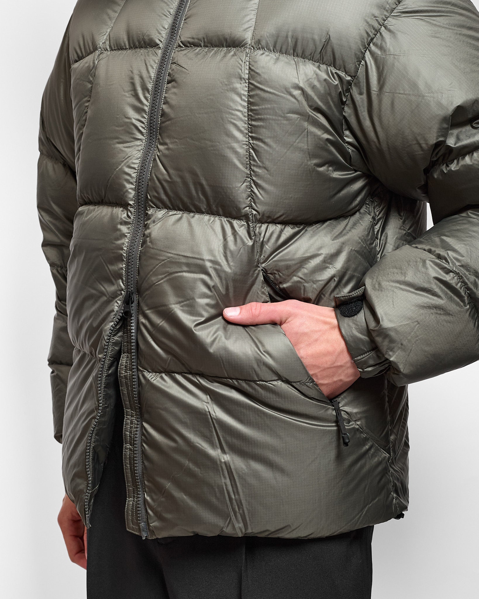 PERTEX QUANTUM® Down Parka in Gunmetal ~ Windthrow