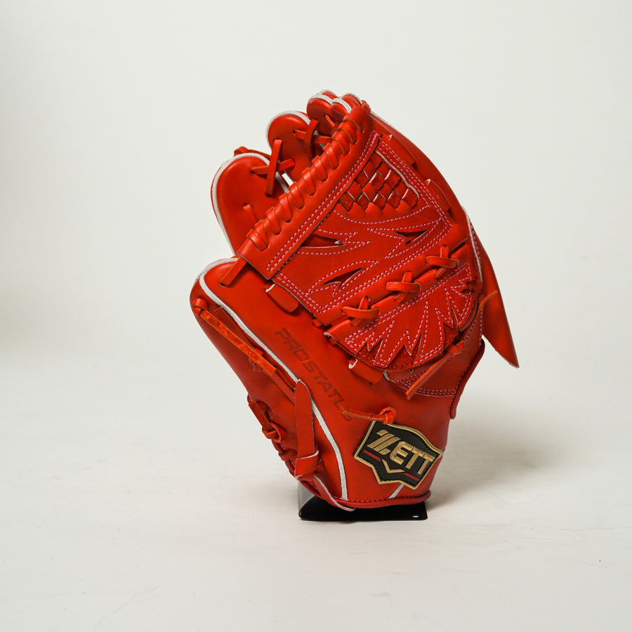 ゼット】硬式グラブ/外野手用/送料無料/BPROG11S/左投げ/オレンジ/5800