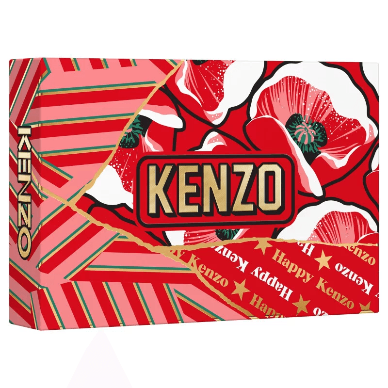 Kit Coffret Kenzo Flower Ikebana EDP 75ml + Botion Lotion 75ml +
