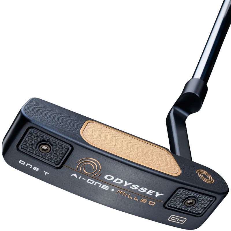 Odyssey Ai-One Milled T CH Putter - Number 1 - Worldwide Golf Shops