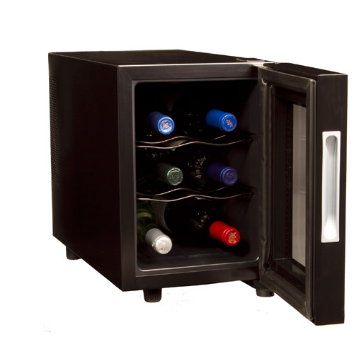 送料無料 ワインセラー カヴリナ 6本収納 WR-1606B 「1本でも送料無料