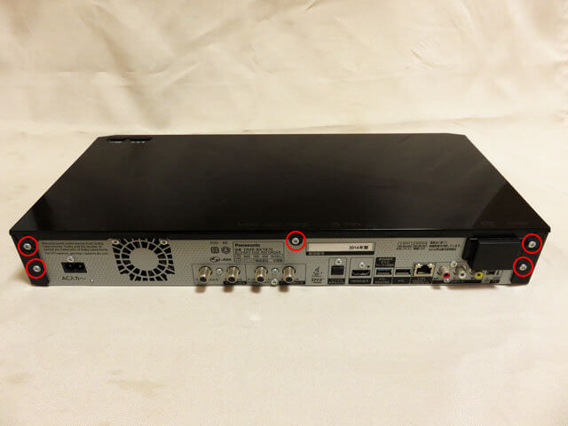 新品HDD1TBへ交換！ディーガ Panasonic DMR-BRT1030 新品HDD1TBへ交換