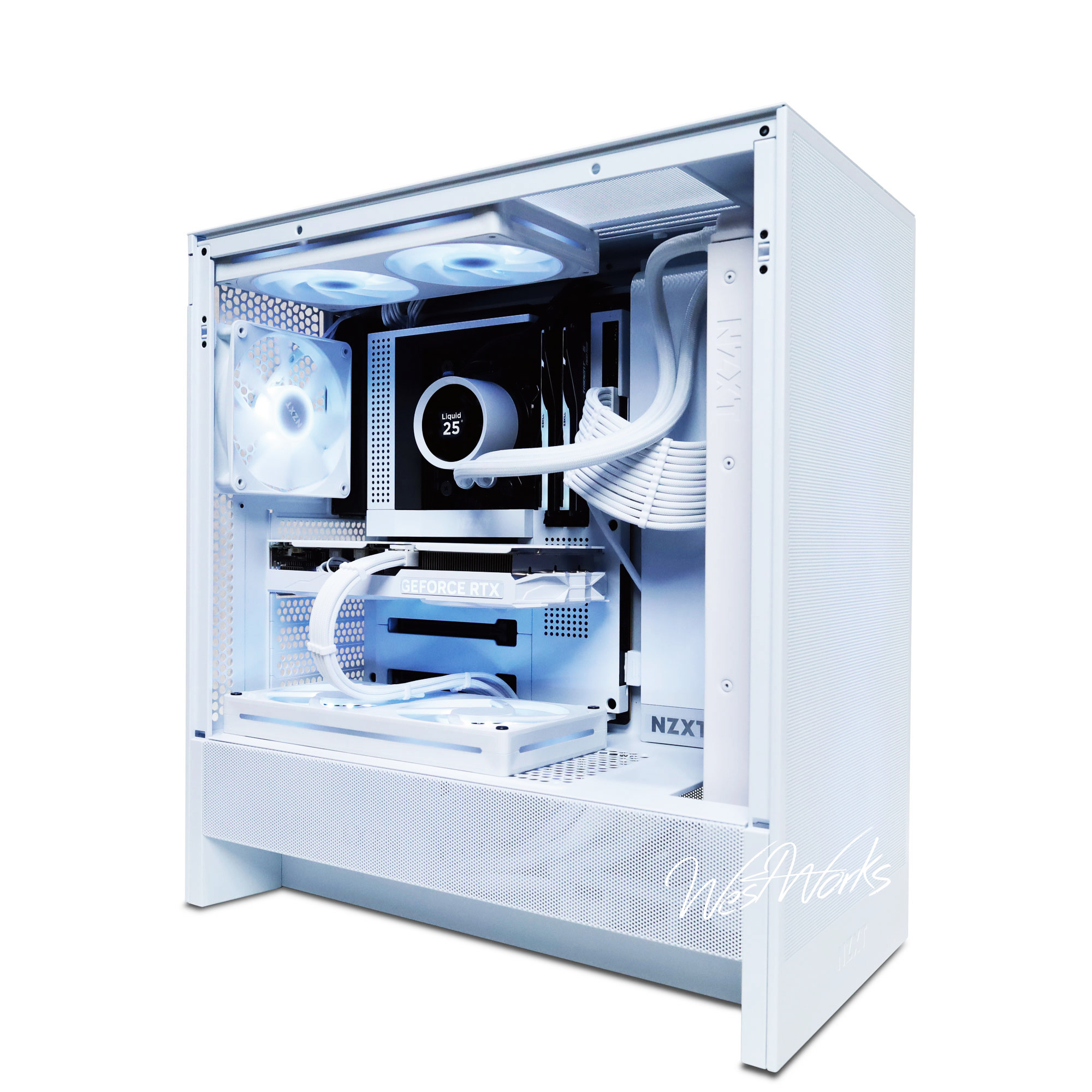 NZXT H5 FLOW RGB フルカスタマイズ / intel core ultra / DDR5｜WEST